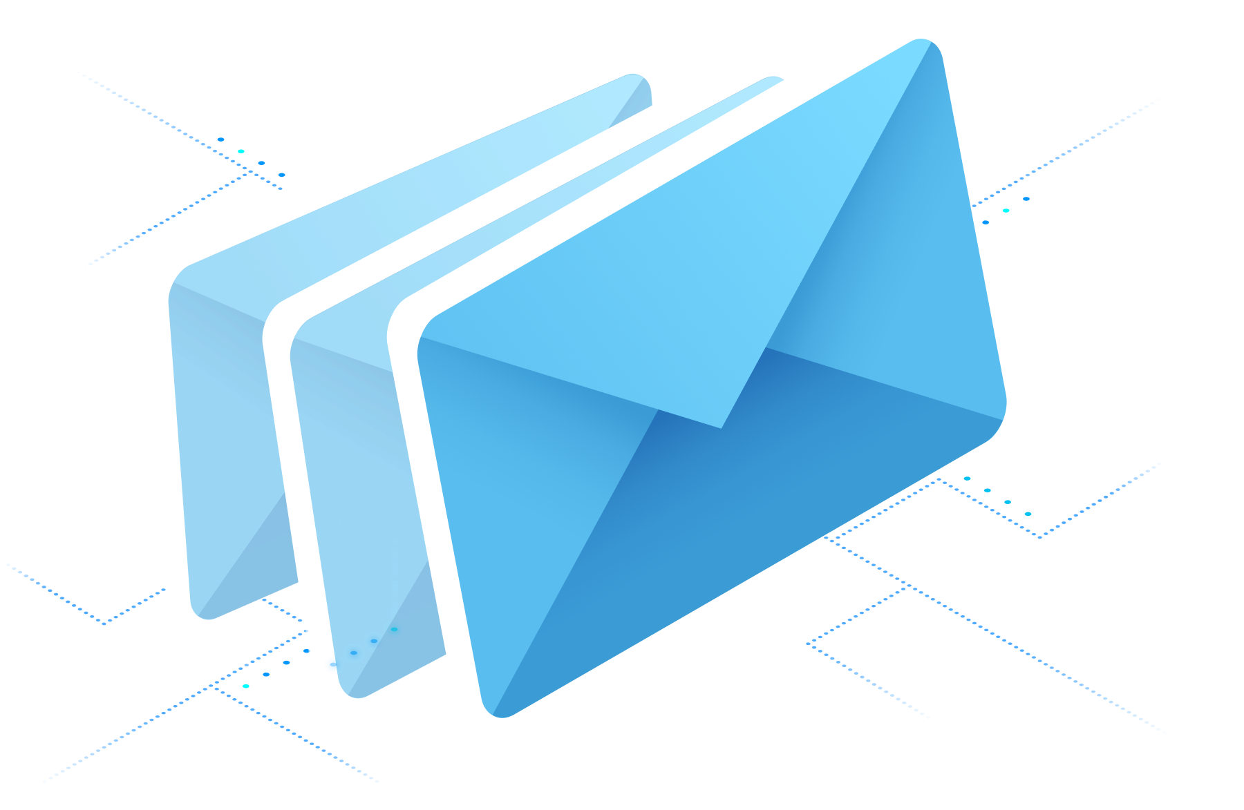 Blue envelopes
